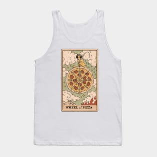 Wheel of Pizza Tank Top